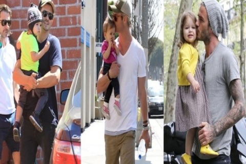 Những ông bố “hot” nhất Hollywood