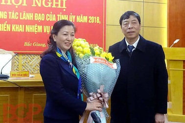 Bầu Phó Bí thư thường trực Tỉnh uỷ tỉnh Bắc Giang