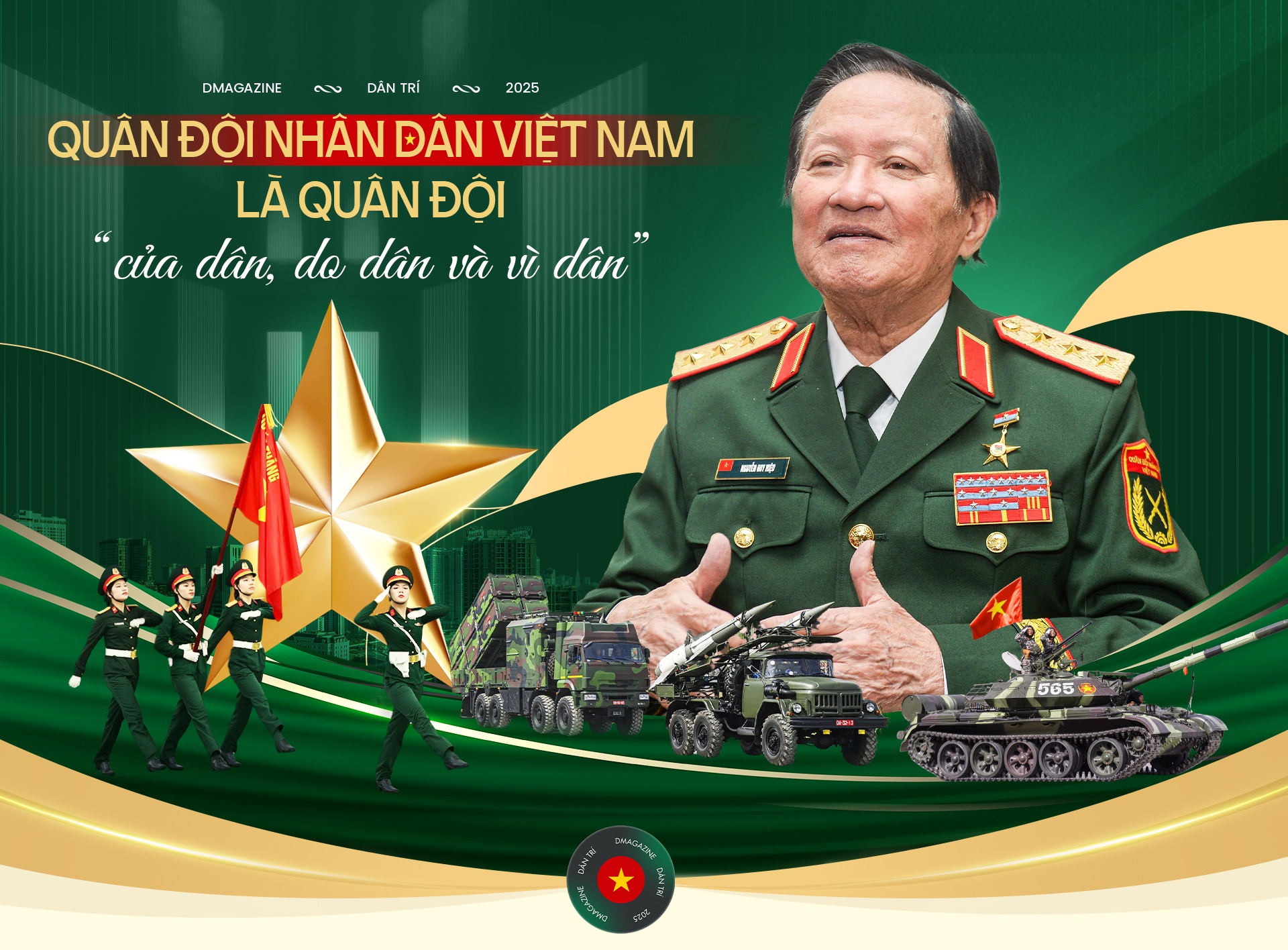Quân đội nhân dân Việt Nam là quân đội “của dân, do dân và vì dân”