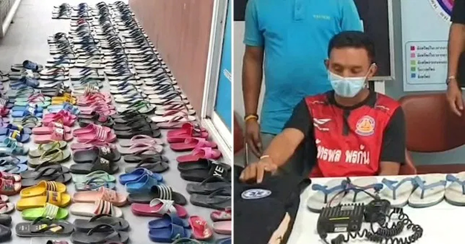 Ăn cắp hơn 100 đôi dép để “yêu” - 1 Ăn cắp hơn 100 đôi dép để “yêu” - 1