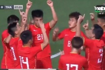 Thua thảm U23 Trung Quốc, U23 Thái Lan gây thất vọng cùng cực