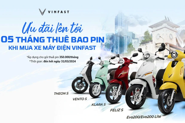 VinFast ưu đãi cho khách hàng mua xe máy điện trong tháng 3