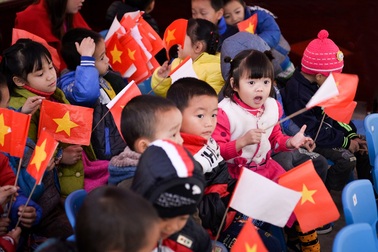 Khánh thành và bàn giao Nhà lớp học Trường mầm non do Vietcombank tài trợ 1,5 tỷ đồng tại Bắc Giang