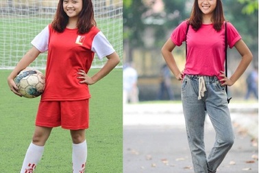 Ngắm vẻ đẹp của thí sinh Hoa khôi bóng đá nữ sinh viên Hà Nội 2014