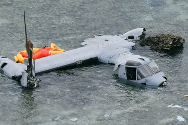 Mỹ tạm dừng hoạt động trực thăng “chim ưng biển” sau tai nạn ở Nhật Bản