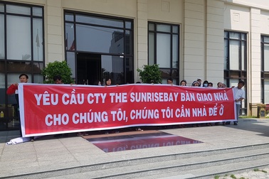 Khách hàng lại tập trung đòi nhà tại dự án liên quan đến Vũ “nhôm”