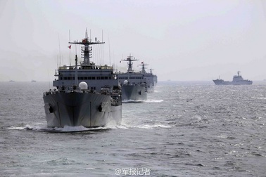 Quân đội Trung Quốc diễn tập chi viện tác chiến tại Hoa Đông