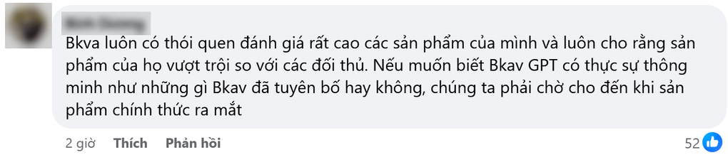 Tranh cãi quanh chatbot AI của Bkav  - 2