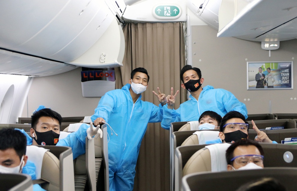 Hai ca dương tính trên chuyến bay đưa đội tuyển Việt Nam về nước - 1 Hai ca dương tính trên chuyến bay đưa đội tuyển Việt Nam về nước - 1