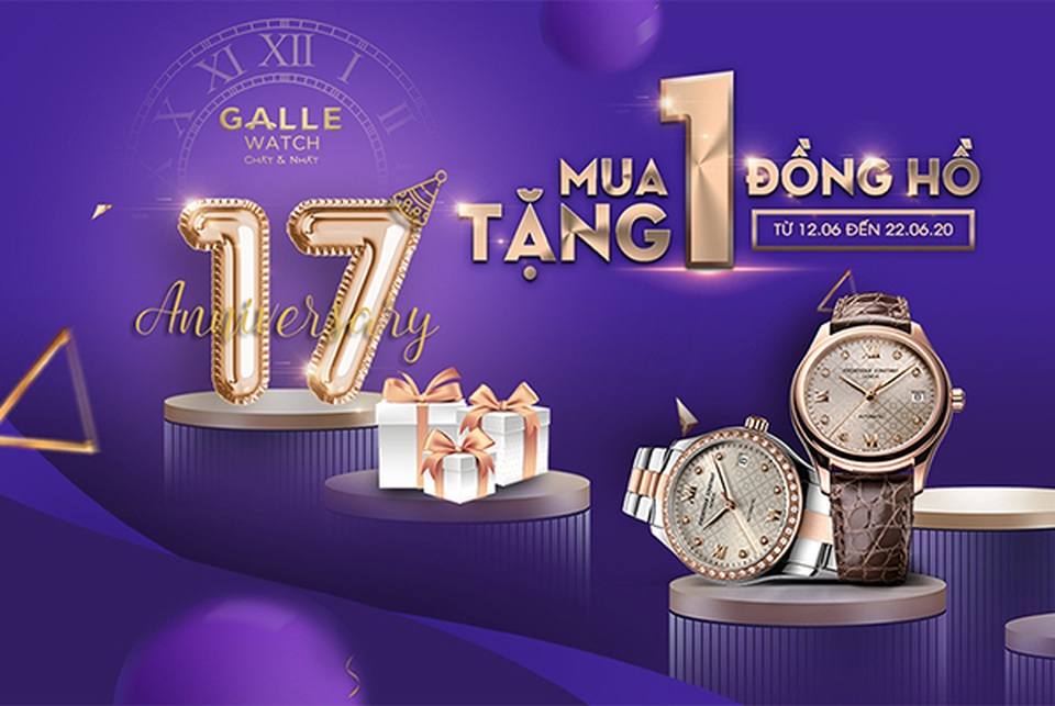 Galle Watch tự hào phân phối những mẫu đồng hồ phiên bản Việt Nam - 4 Galle Watch tự hào phân phối những mẫu đồng hồ phiên bản Việt Nam - 4