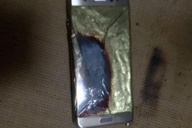 Chiếc Galaxy Note7 đầu tiên tại thị trường Trung Quốc phát nổ