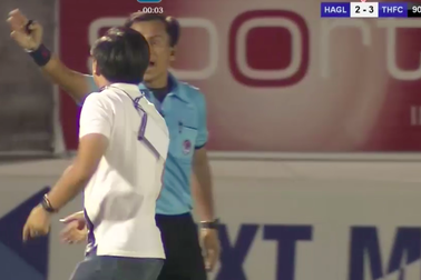 A Hoàng khẳng định không chống đối trọng tài Trần Xuân Nguyện