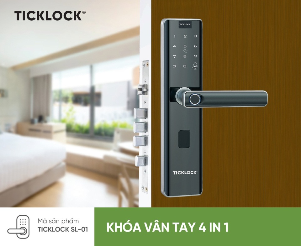 Khoá điện tử TickLock – Giải pháp an toàn dành cho mọi nhà - 1 Khoá điện tử TickLock – Giải pháp an toàn dành cho mọi nhà - 1