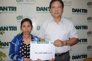 Hơn 91 triệu đồng đến với gia đình cậu bé mắc đa dị tật bẩm sinh
