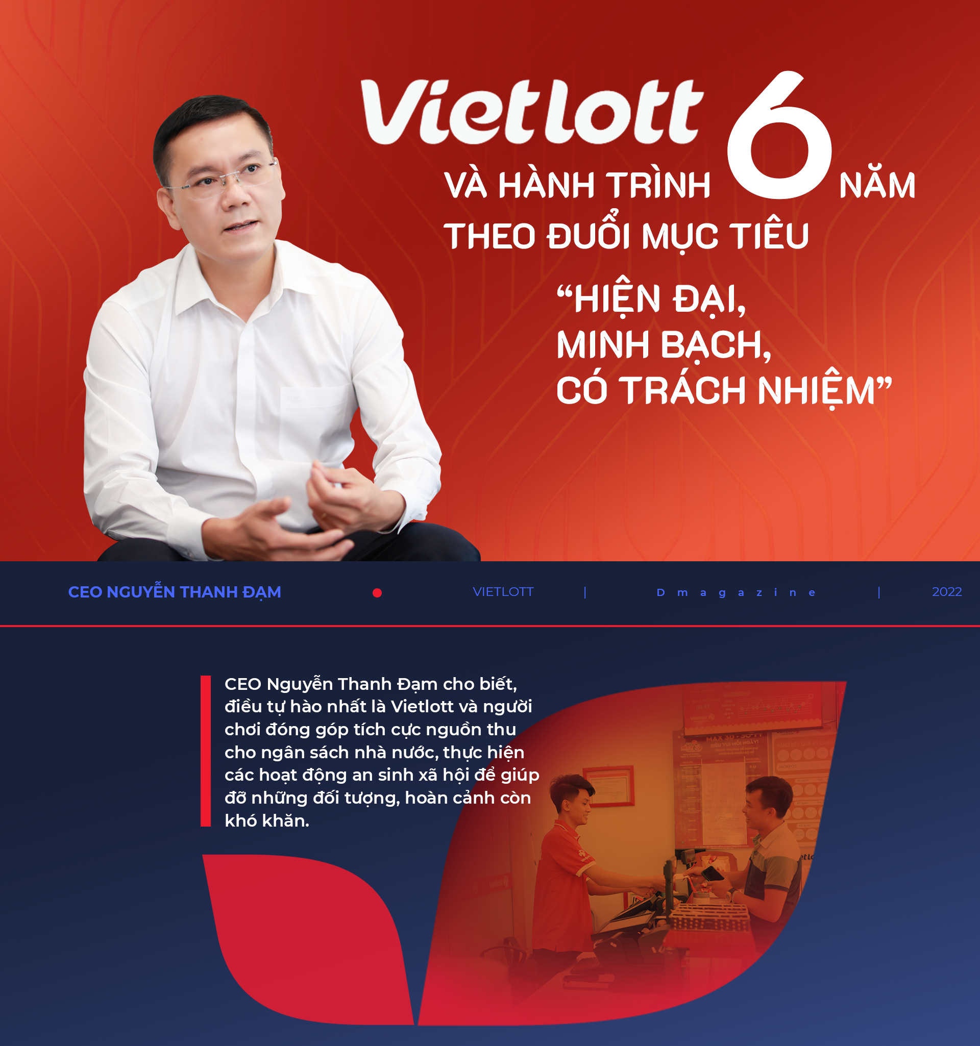 Vietlott và hành trình 6 năm theo đuổi mục tiêu "hiện đại, minh bạch, có trách nhiệm"