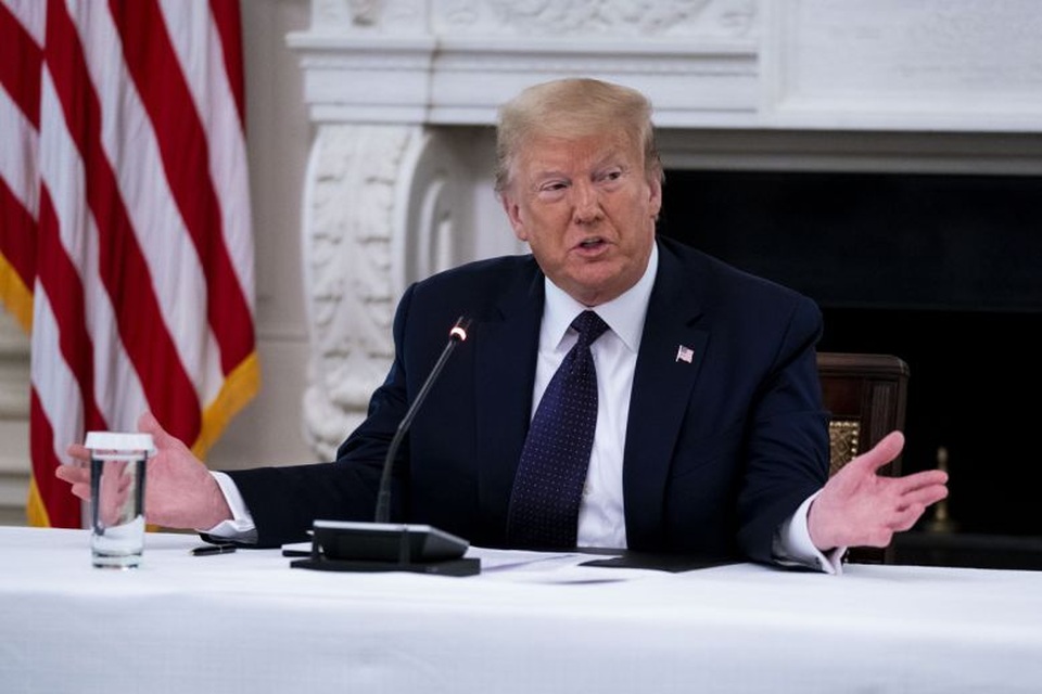 Ông Trump tuyên bố không giải tán, cắt ngân sách cảnh sát - 1 Ông Trump tuyên bố không giải tán, cắt ngân sách cảnh sát - 1