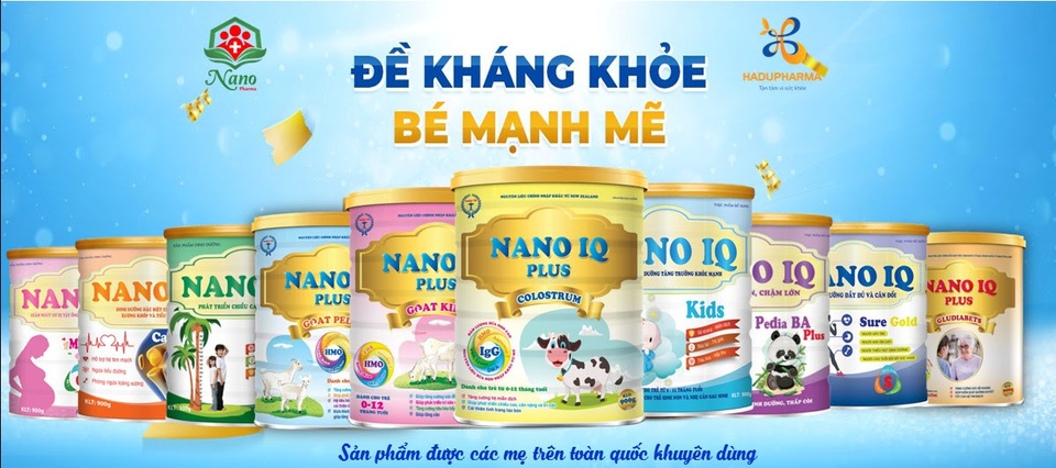 Nano Pharma chinh phục khách hàng bằng sản phẩm sữa bột chất lượng - 1 Nano Pharma chinh phục khách hàng bằng sản phẩm sữa bột chất lượng - 1