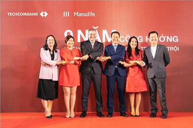 Dấu ấn trong 9 năm hợp tác giữa Techcombank và Manulife