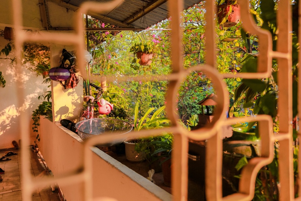Dân Thủ đô cải tạo ban công nhà cũ thành các khu vườn treo lãng mạn - 6 Dân Thủ đô cải tạo ban công nhà cũ thành các khu vườn treo lãng mạn - 6