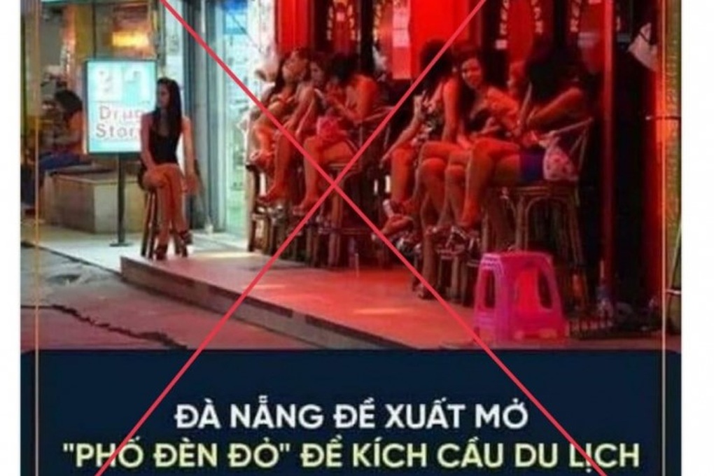 Xử phạt người đăng tin Đà Nẵng đề xuất mở phố đèn đỏ - 1 Xử phạt người đăng tin Đà Nẵng đề xuất mở phố đèn đỏ - 1