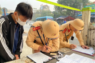 Học sinh vi phạm giao thông sẽ bị gửi thông báo về nhà trường