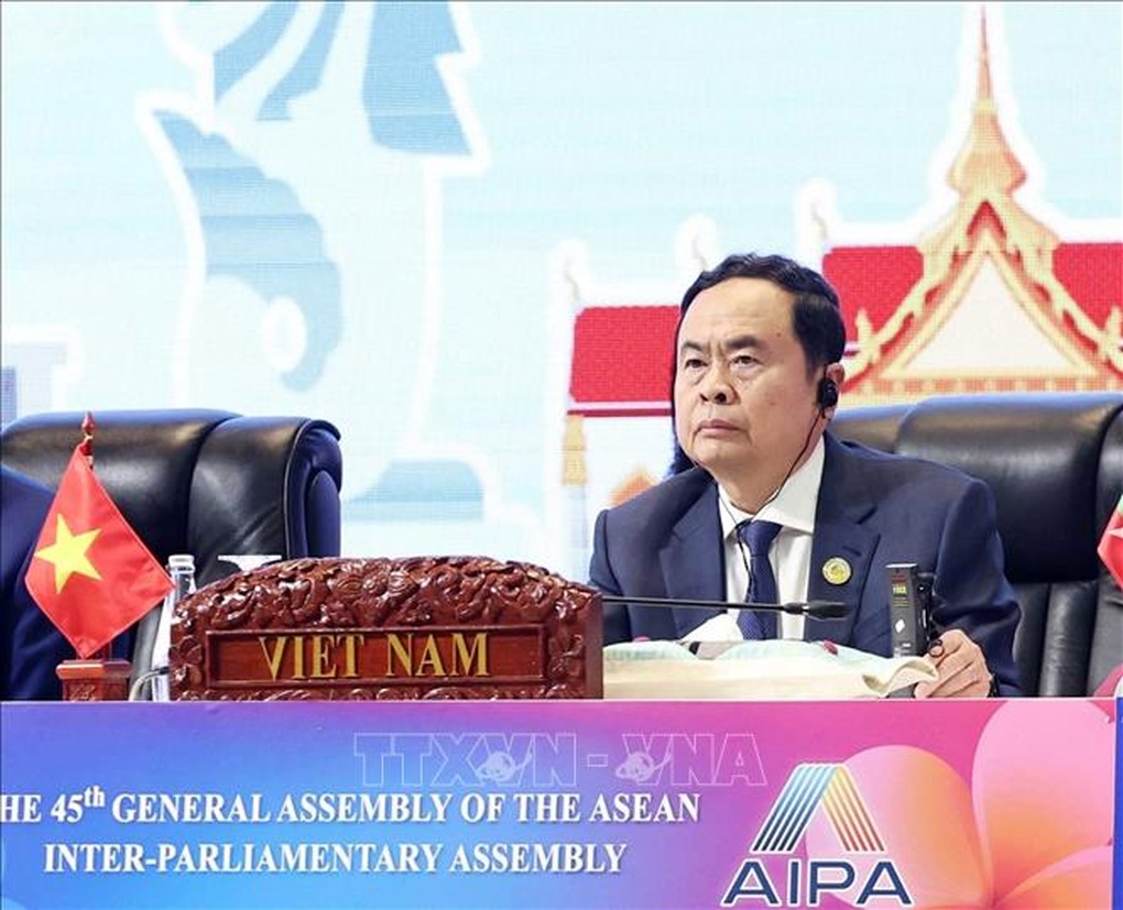 Chủ tịch Quốc hội phát biểu tại Phiên họp toàn thể Đại hội đồng AIPA-45 - 1 Chủ tịch Quốc hội phát biểu tại Phiên họp toàn thể Đại hội đồng AIPA-45 - 1
