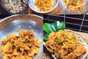 Cách làm món tóp mỡ rang muối ớt đơn giản mà đưa cơm