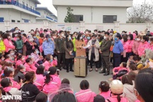 Ninh Bình: 5.000 công nhân đi làm trở lại sau vụ ngừng việc tập thể