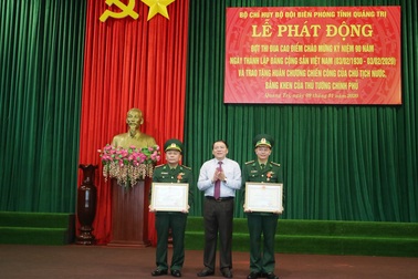 Biên phòng Quảng Trị nhận Huân chương của Chủ tịch nước, Bằng khen của Thủ tướng