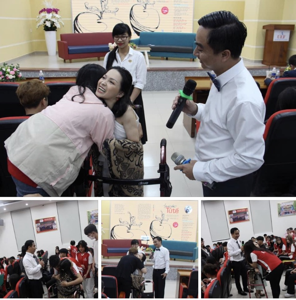 Nữ nhà văn cao 1m32 truyền cảm hứng về nghị lực sống tới sinh viên - 1