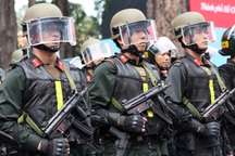 TPHCM xuất quân giữ an ninh Lễ kỷ niệm 50 năm thống nhất đất nước