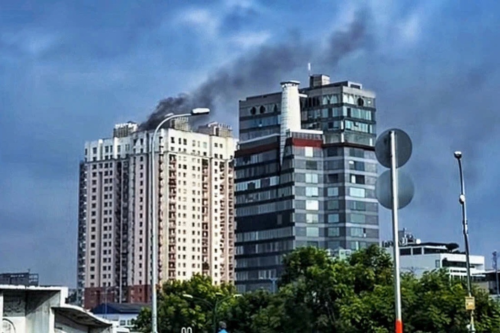 Cháy tại căn hộ chung cư ở TPHCM - 1