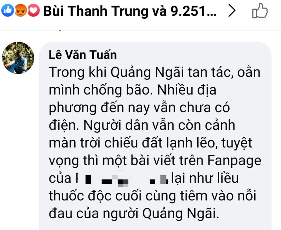 Người dân Quảng Ngãi bức xúc phản ứng thông tin “canh me tiền từ thiện” - 2 Người dân Quảng Ngãi bức xúc phản ứng thông tin “canh me tiền từ thiện” - 2