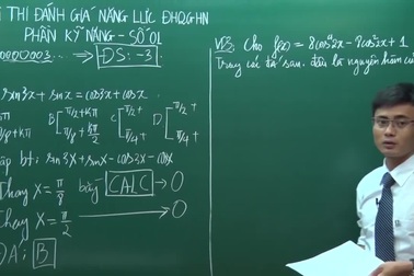 Video bài giảng: Phương pháp sử dụng máy tính bỏ túi trong giải toán trắc nghiệm (Phần 2)