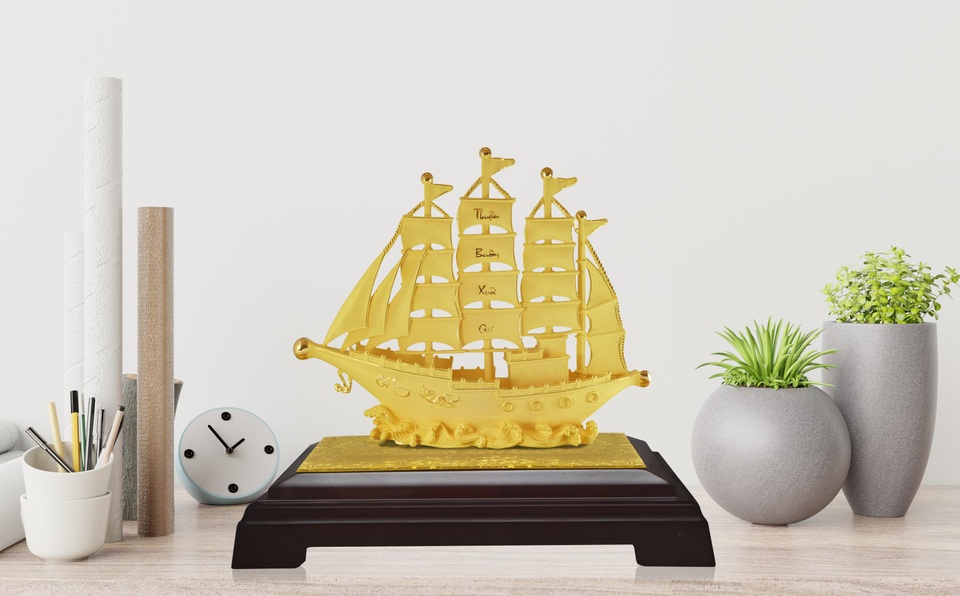 DOJI đưa biểu tượng phong thủy vào chất liệu vàng 24K - 1 DOJI đưa biểu tượng phong thủy vào chất liệu vàng 24K - 1