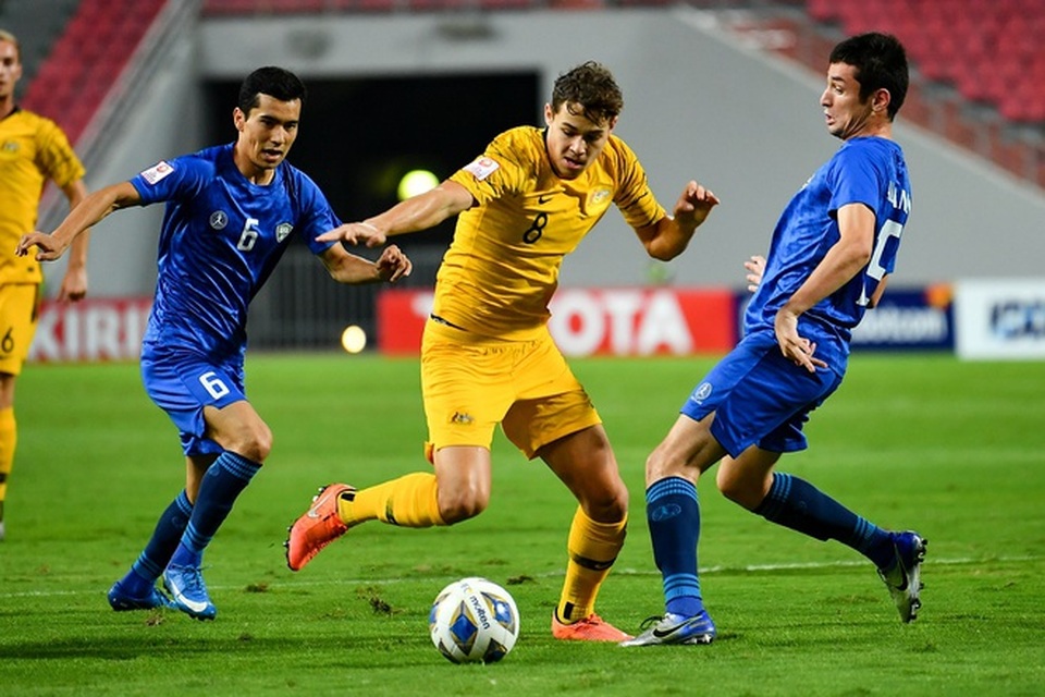 Đánh bại U23 Uzbekistan, U23 Australia giành vé dự Olympic 2020 - 4 Đánh bại U23 Uzbekistan, U23 Australia giành vé dự Olympic 2020 - 4