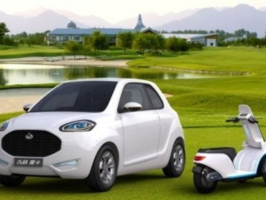 Geely McCar - Ô tô kèm xe máy