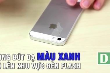 Mẹo dùng đèn flash trên smartphone… săn vi khuẩn vô hình ngay tại nhà