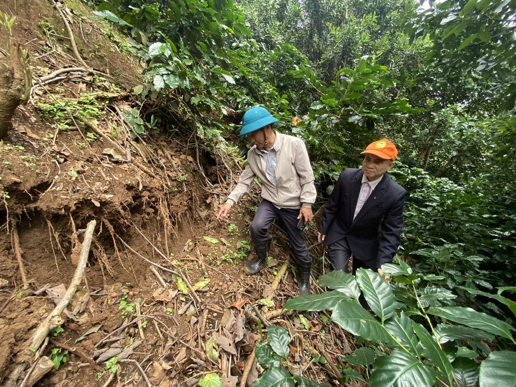Đoàn chuyên gia địa chất tới Lâm Đồng khảo sát tình trạng sạt lở - 2