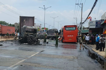 Khởi tố tài xế gây tai nạn liên hoàn làm 4 người thương vong ở Bình Phước