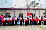 Khánh thành điểm trường tại Sơn La do Unicity Marketing Việt Nam tài trợ