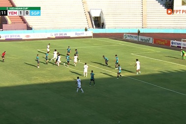 U23 Yemen thắng 2-1 U23 Singapore