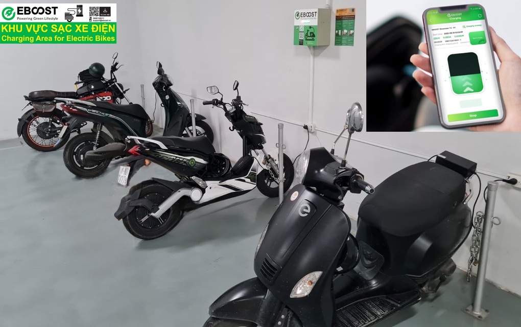 Trạm sạc EBOOST và khát vọng góp phần xanh hóa giao thông Việt Nam - 1 Trạm sạc EBOOST và khát vọng góp phần xanh hóa giao thông Việt Nam - 1