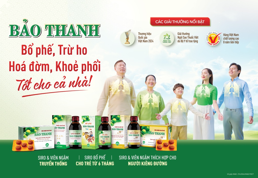 Bảo Thanh được vinh danh top 10 Thương hiệu xanh Việt Nam năm 2024 - 5 Bảo Thanh được vinh danh top 10 Thương hiệu xanh Việt Nam năm 2024 - 5