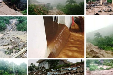 Mưa lớn liên tục gây sạt lở, chia cắt khu vực miền núi