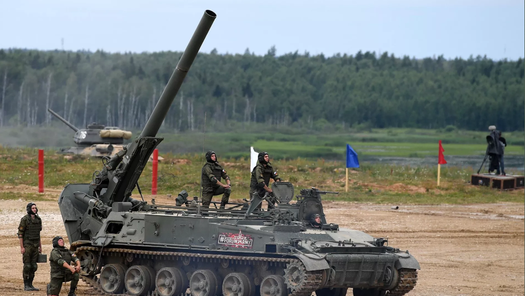 Pháo tự hành uy lực nhất của Nga khai hỏa, tập kích phòng tuyến Ukraine - 1 Pháo tự hành uy lực nhất của Nga khai hỏa, tập kích phòng tuyến Ukraine - 1