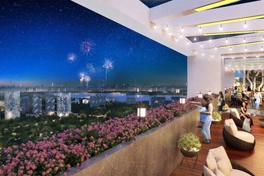 Chính thức lộ diện tháp Diamond-6th Element- Viên kim cương của Tây Hồ Tây