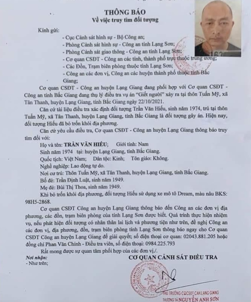 Vừa ra tù đã gây thảm án, chém bố mẹ đẻ và em gái tử vong - 2 Vừa ra tù đã gây thảm án, chém bố mẹ đẻ và em gái tử vong - 2