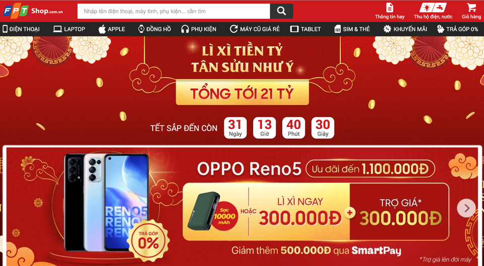 OPPO Reno5 ưu đãi hấp dẫn tại FPT Shop tri ân khách hàng Tết 2021 - 4 OPPO Reno5 ưu đãi hấp dẫn tại FPT Shop tri ân khách hàng Tết 2021 - 4