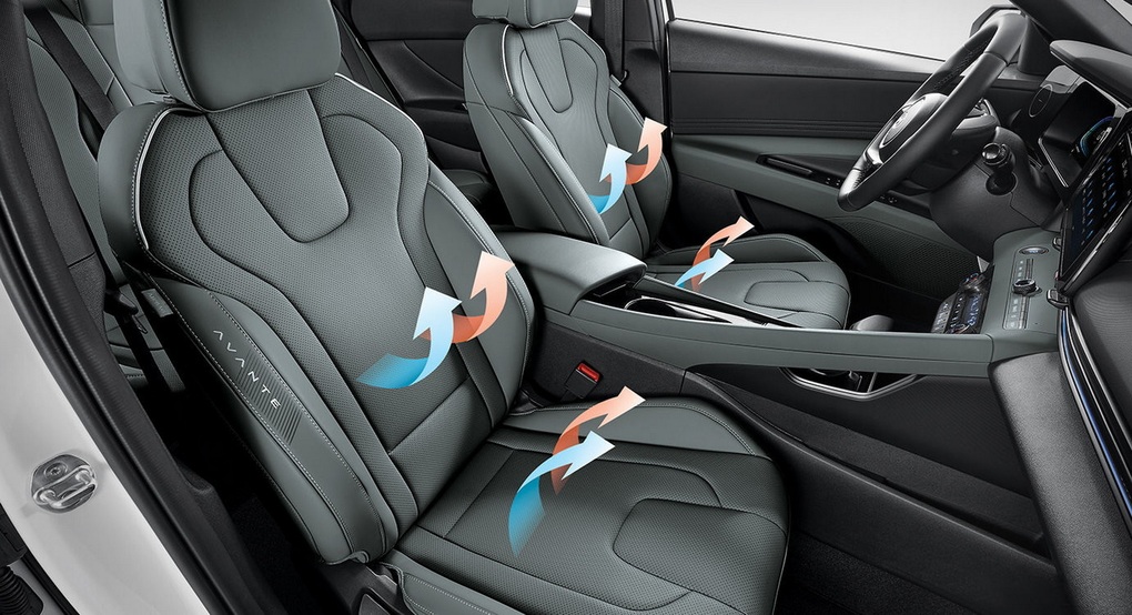Hyundai Elantra 2024 có nhiều trang bị sẽ ghi điểm với khách Việt - 24 Hyundai Elantra 2024 có nhiều trang bị sẽ ghi điểm với khách Việt - 24